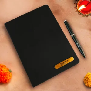 Personalized Diwali Gift Combo Diary and Pen Combo