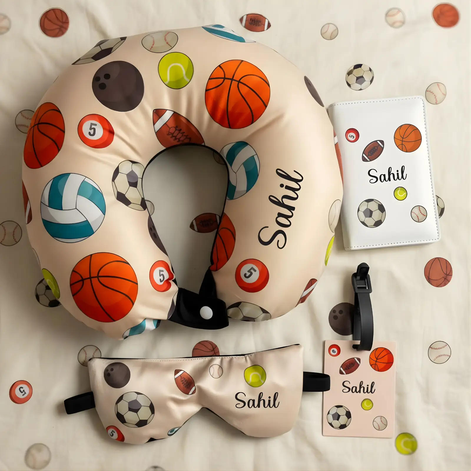 Personalized All-Star Sports Travel Combo