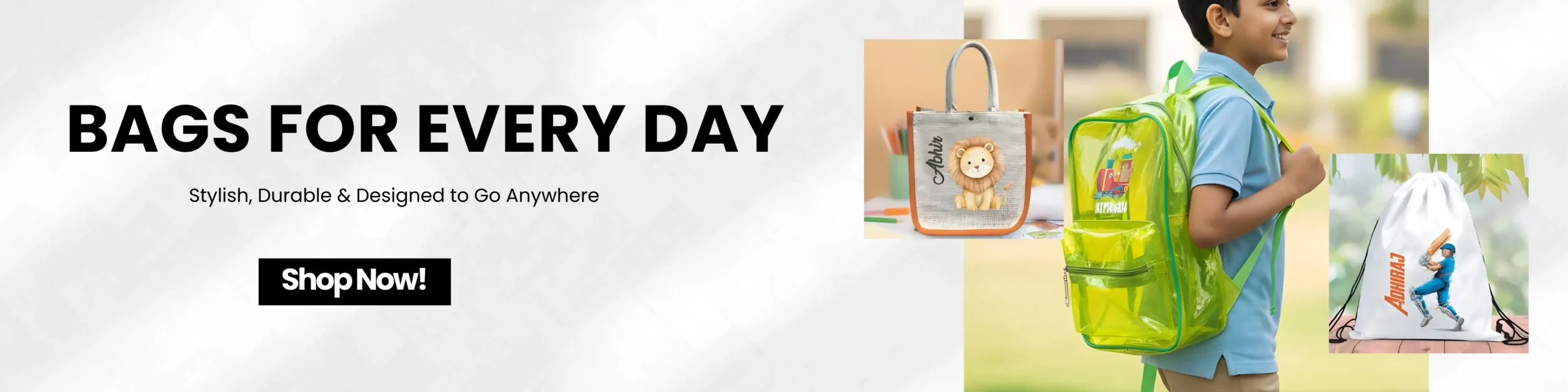 Bags for Every Day Slider