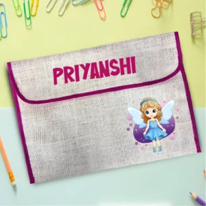 Personalized Little Pilot Jute Folders