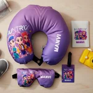 Personalized Huntrix Chibi Edition Set K-Pop Demon Hunter Travel Combo