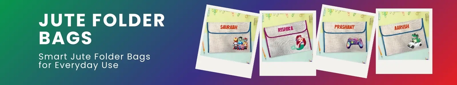 Smart Jute Folder Bags for Everyday Use