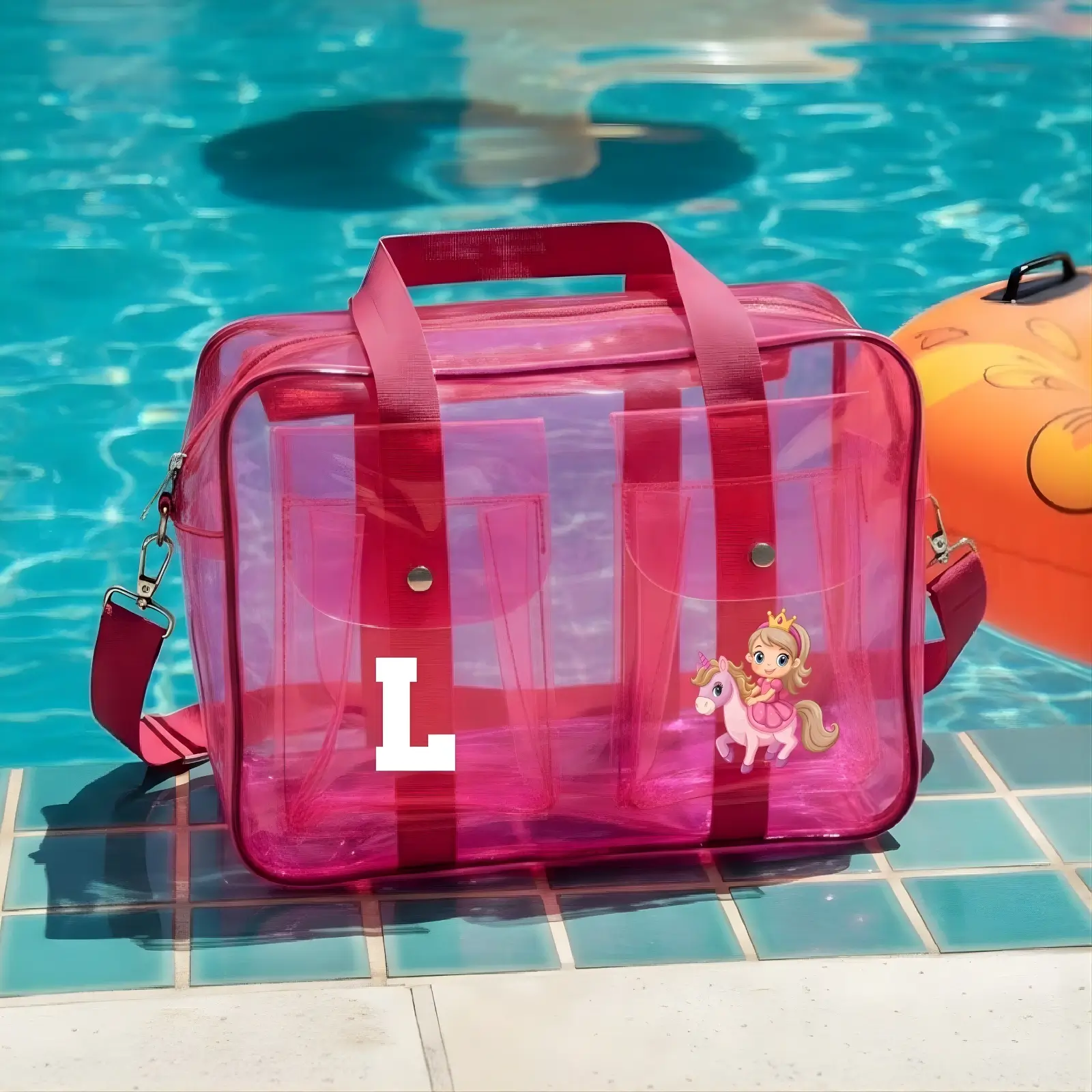 Personalized Princess & Unicorn Jelly Backpack