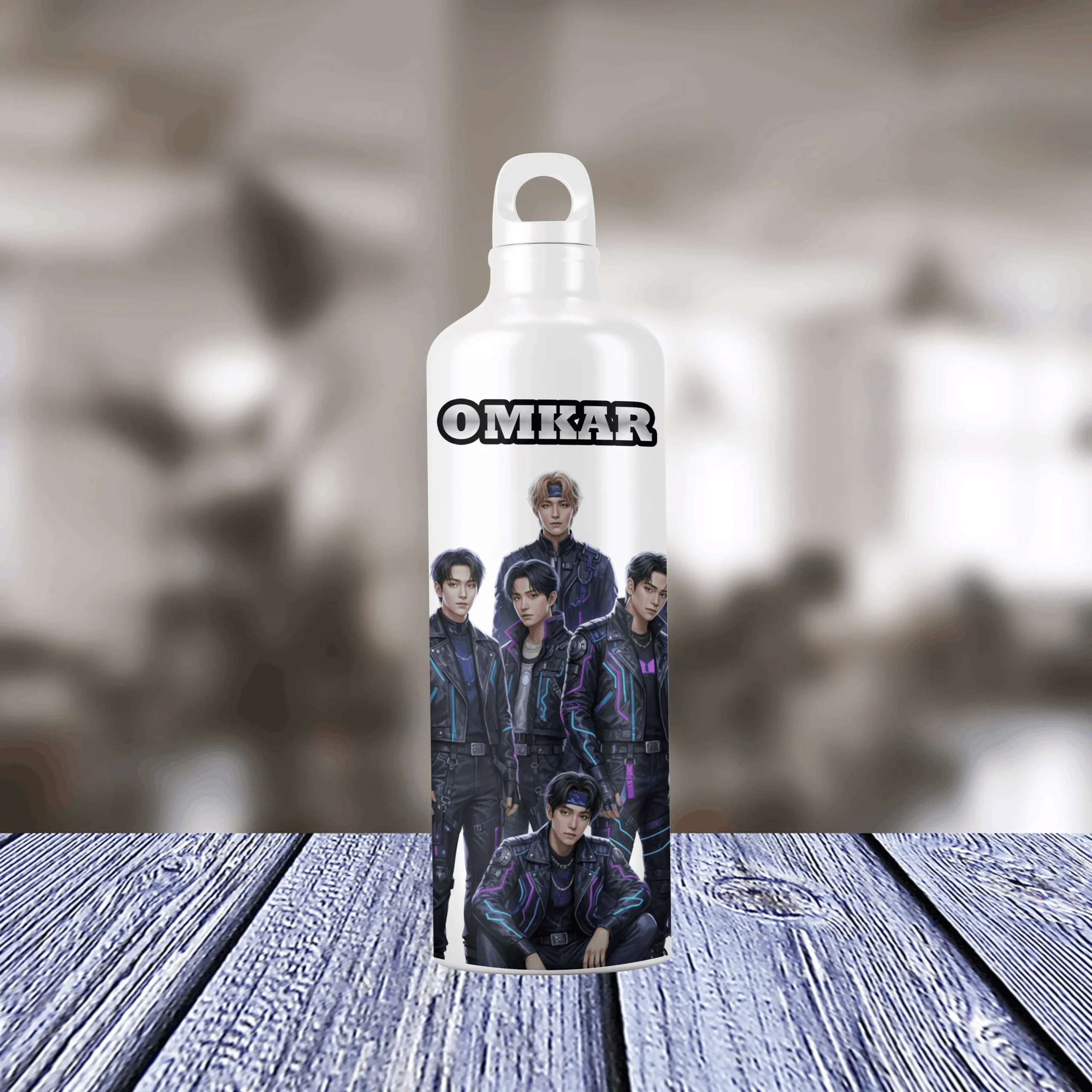 BTS Boys Group Personalized Metal Bottle