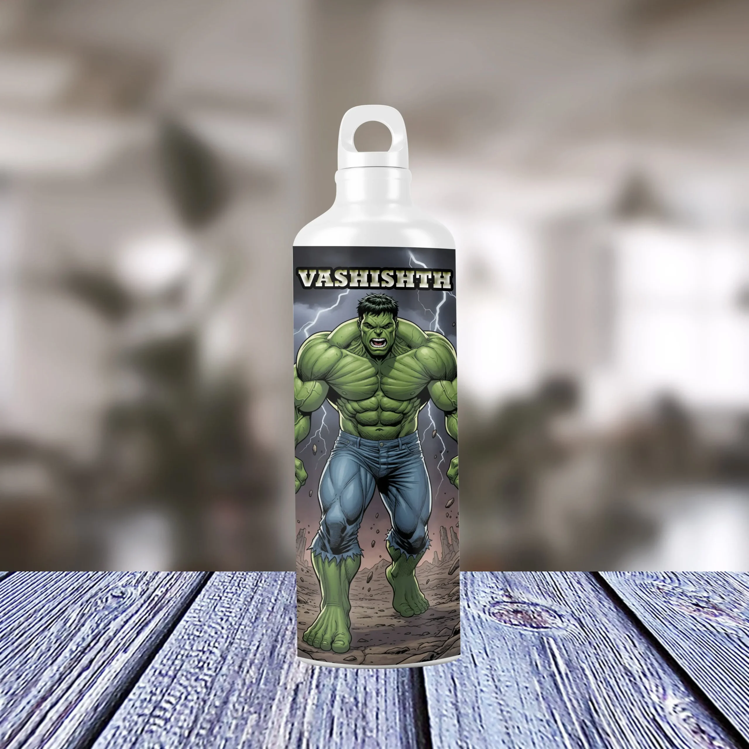 Hulk Personalized Metal Bottle