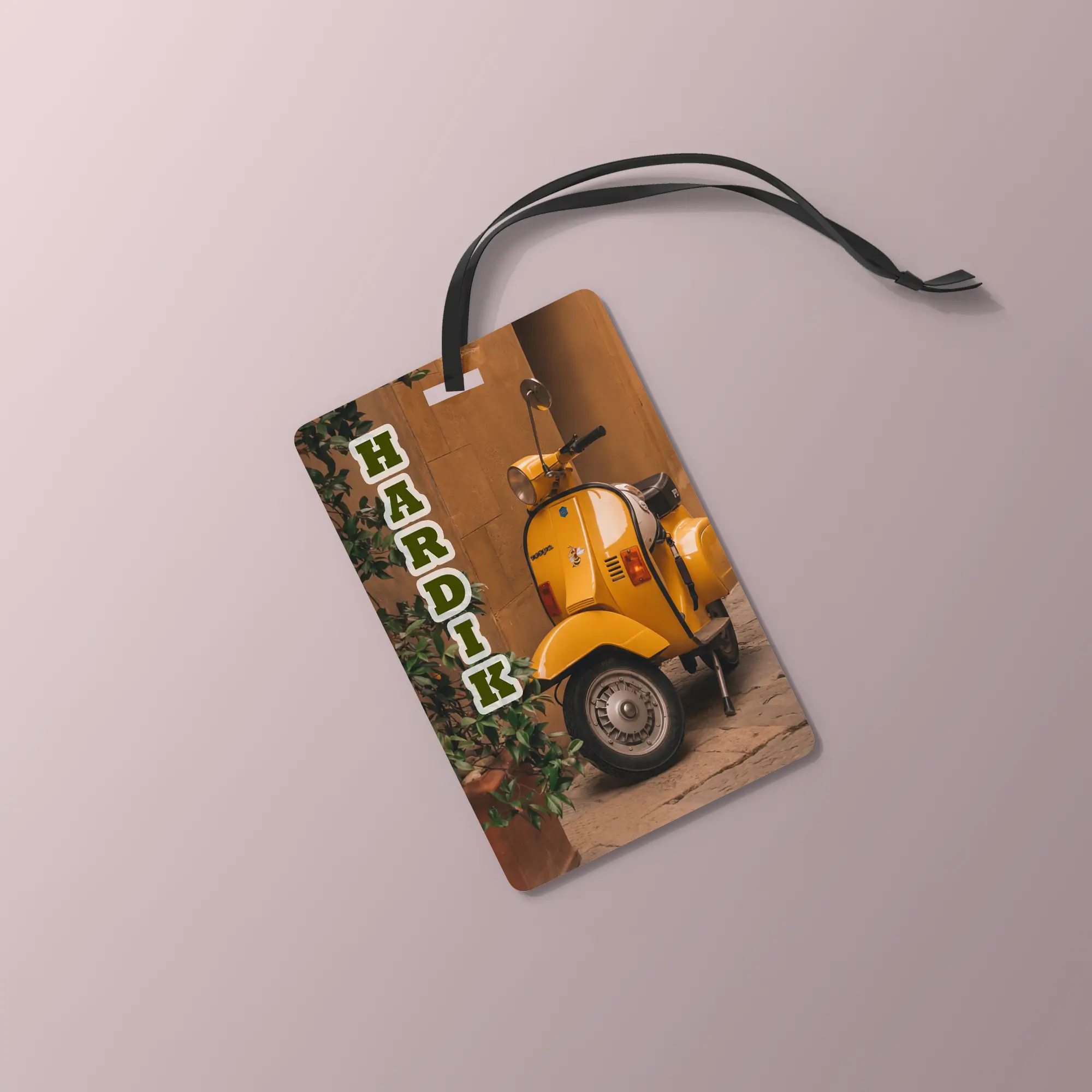 Scooty Personalized Bag Tag