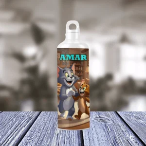 Tom & Jerry Personalized Metal Bottle