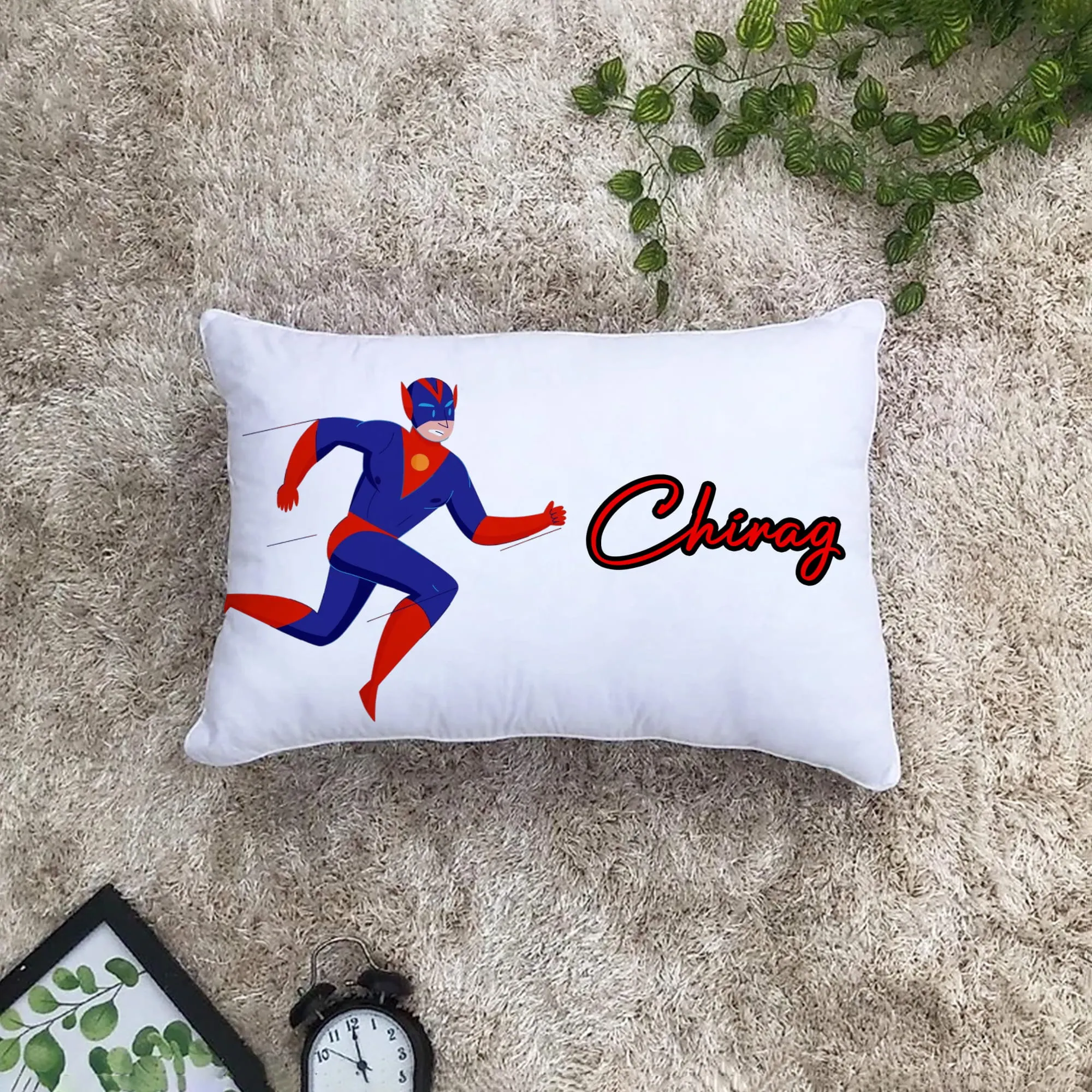 HeroBuddy Personalized Rectangle Cushion