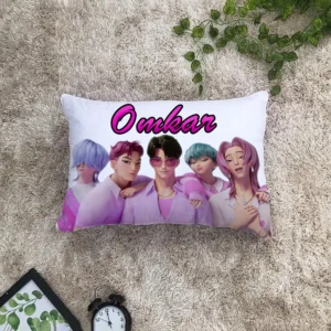 K-Pop Family Personalized Rectangle Cushion