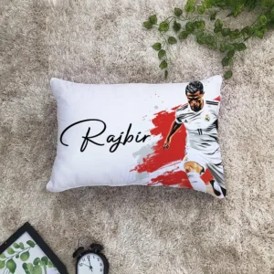 Kickoff Personalized Rectangle Cushion
