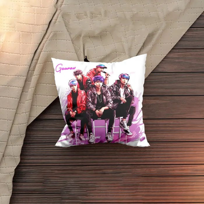 TrendLine Personalized Square Cushion